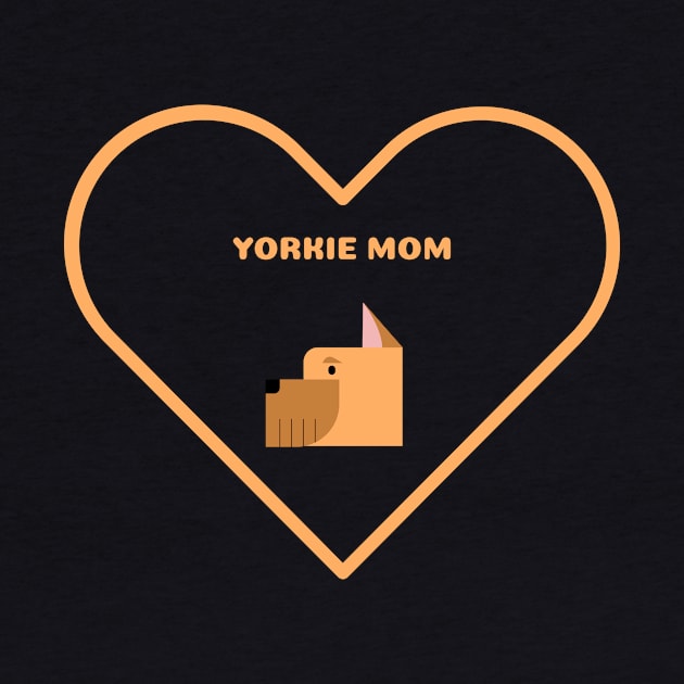 Yorkie Mom by Art By Mojo